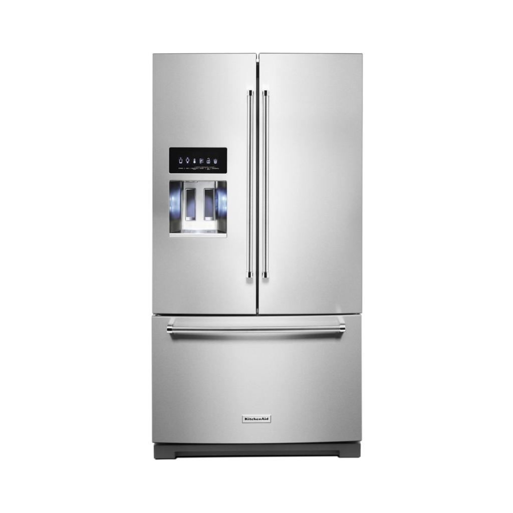26.8 Cu. Ft. French Door Refrigerator with Exterior Ice and Water Dispenser